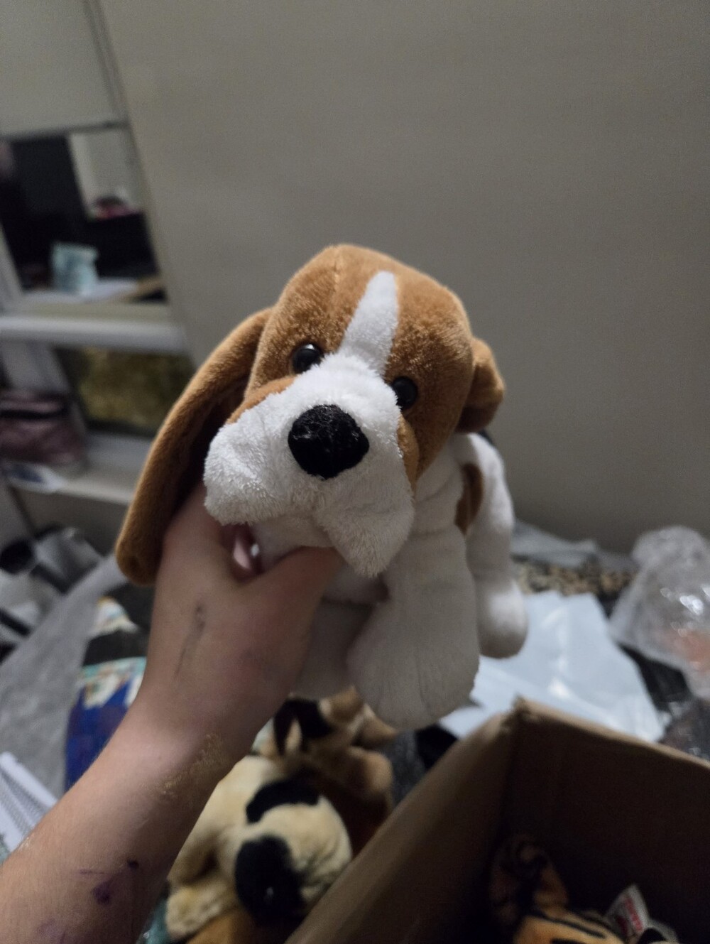 Ganz Webkinz Plush Basset Hound No Code